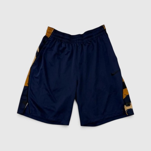 Nike Μπασκετική Βερμούδα Navy Μπλε με Χρυσές Λεπτομέρειες / Pre-Owned