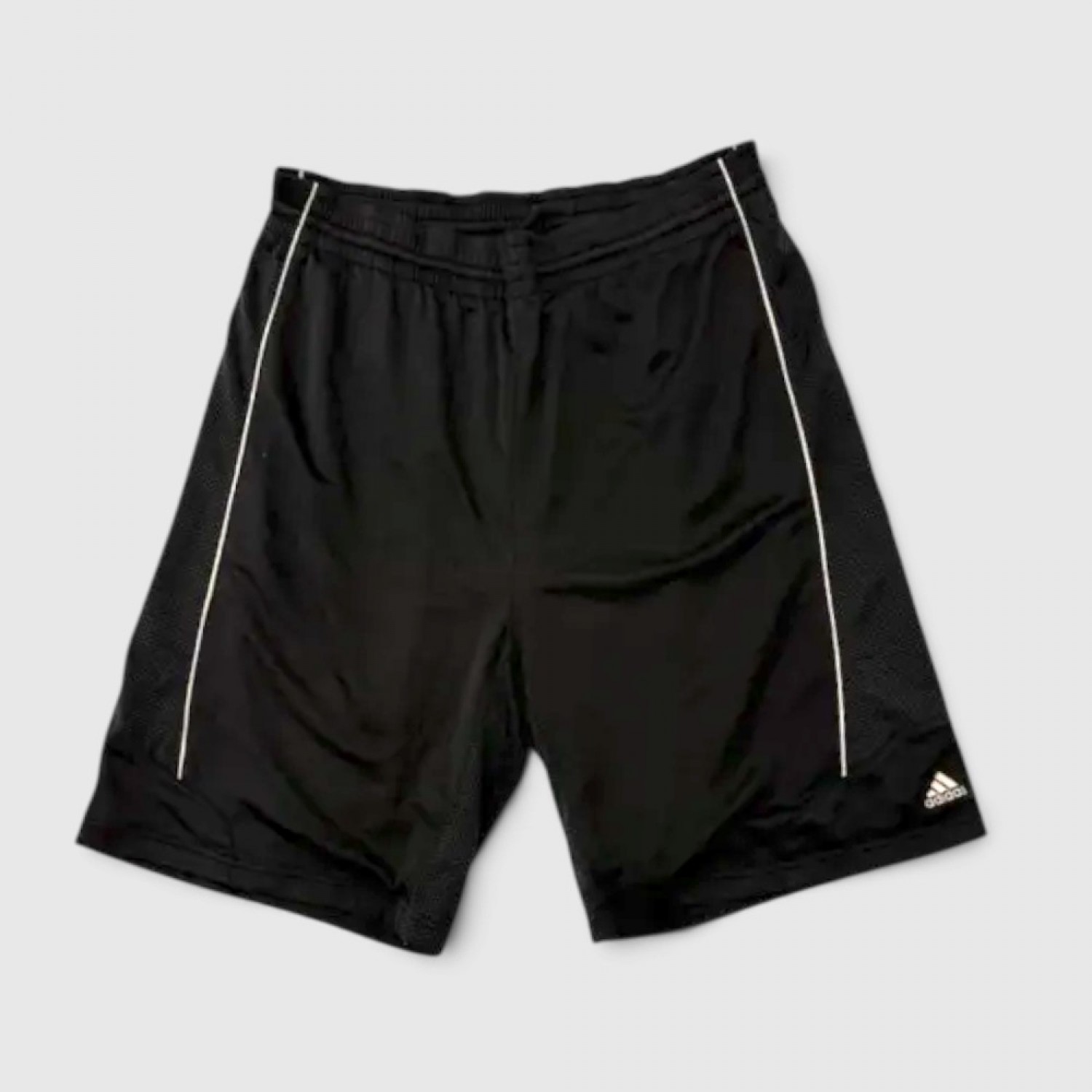 Adidas Αθλητική Βερμούδα Μαύρη με Λευκές Λεπτομέρειες / Pre-Owned