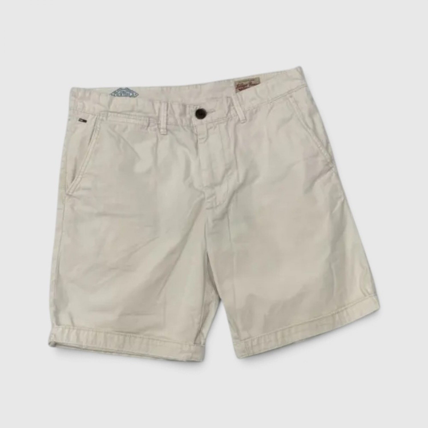 Tommy Hilfiger Ανδρική Chino Βερμούδα – Εκρού / Pre-Owned
