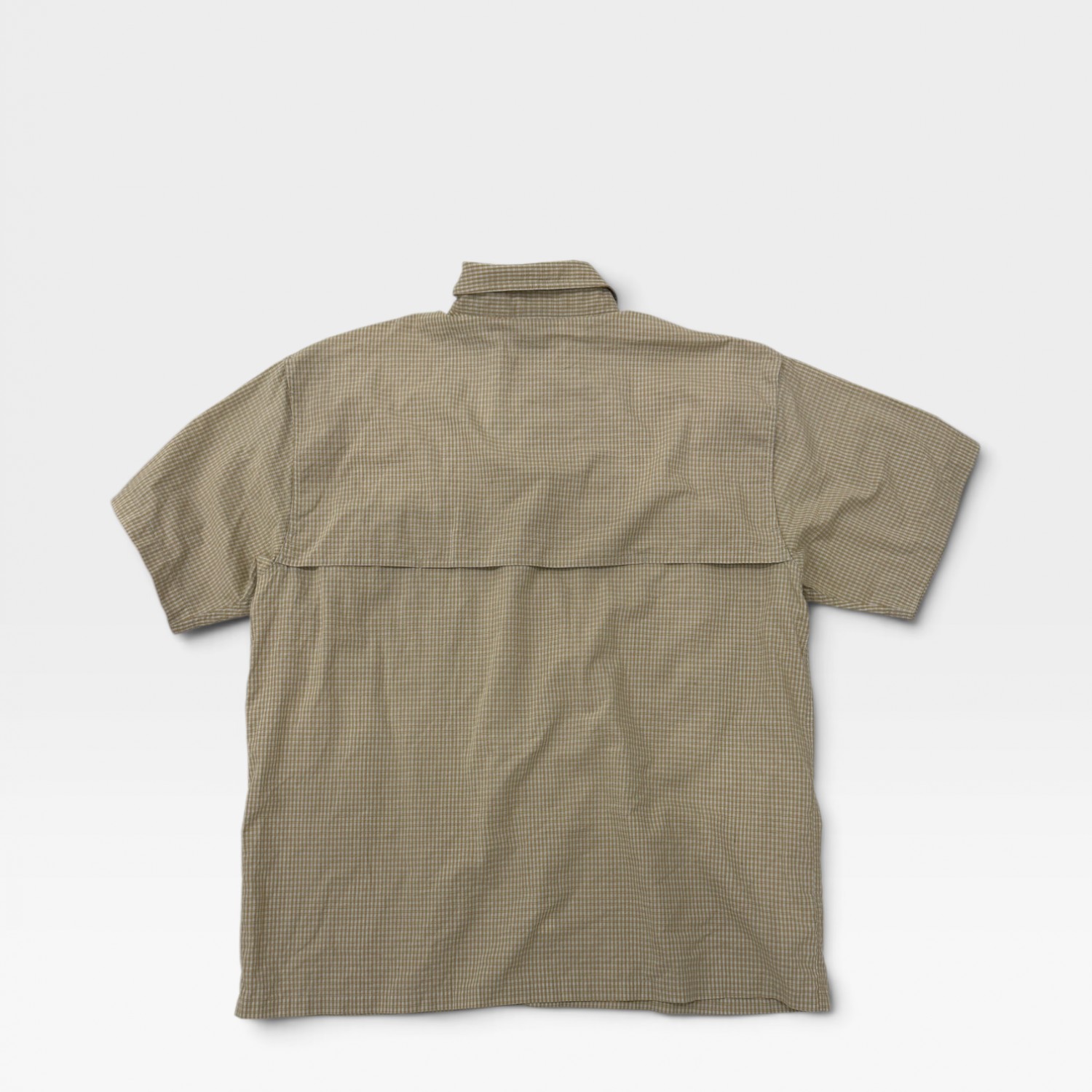 Vintage Κοντομάνικο Safari / Outdoor Πουκάμισο Camel