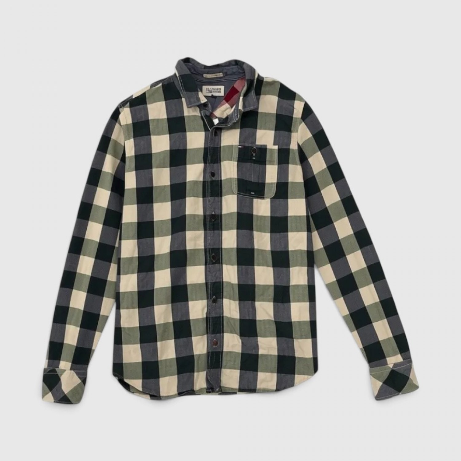 Tommy Hilfiger / Hilfiger Denim Μακρυμάνικο Flannel Καρό Πουκάμισο / Pre-Owned