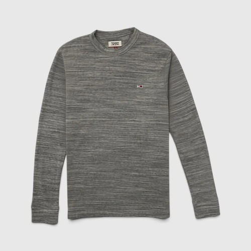 Ανδρική Tommy Jeans Μακρυμάνικη Μπλούζα Γκρι / Pre-Owned