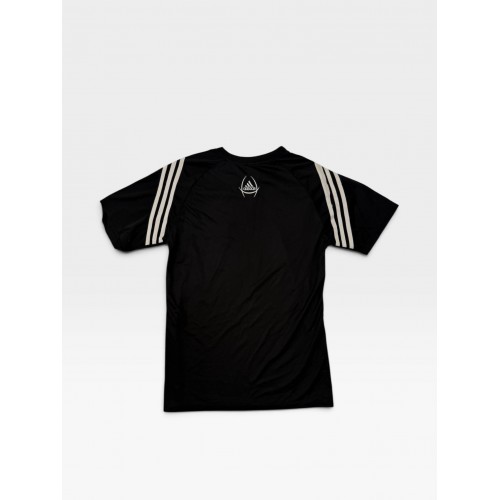 Adidas Black Performance Training T-Shirt με 3-Stripes