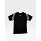 Adidas Black Performance Training T-Shirt με 3-Stripes