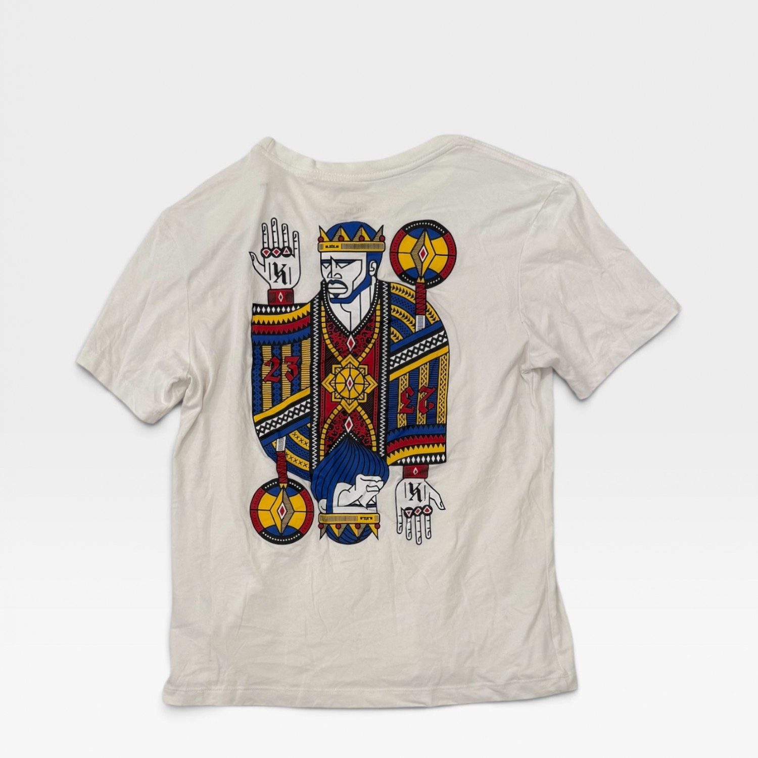  Nike LeBron Graphic Basketball T-Shirt White