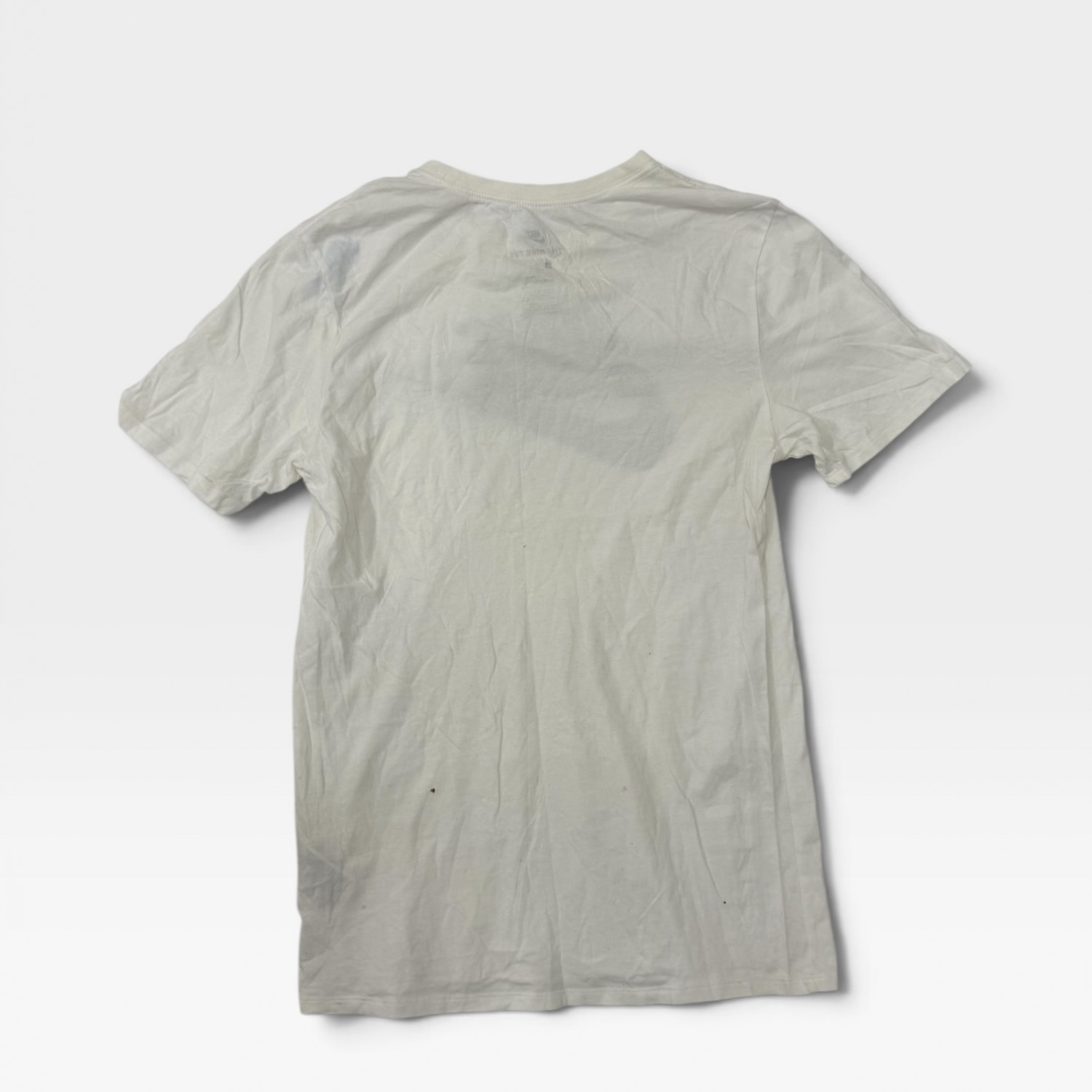 Nike Sportswear Classic Logo T-Shirt White with Black Swoosh