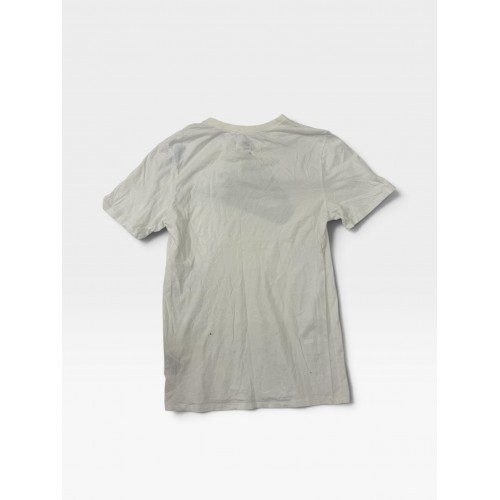 Nike Sportswear Classic Logo T-Shirt White with Black Swoosh