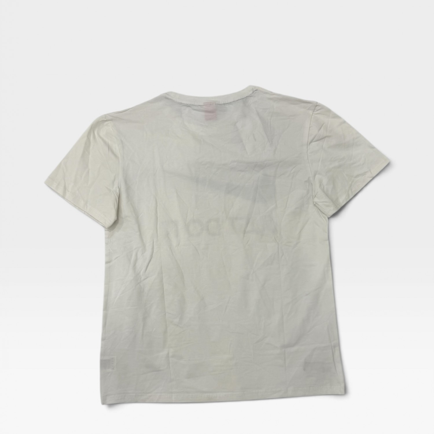 Nike Sportswear Just Do It. T-Shirt White with Black Swoosh
