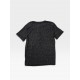 Adidas Performance T-Shirt Black Melange with White Logo