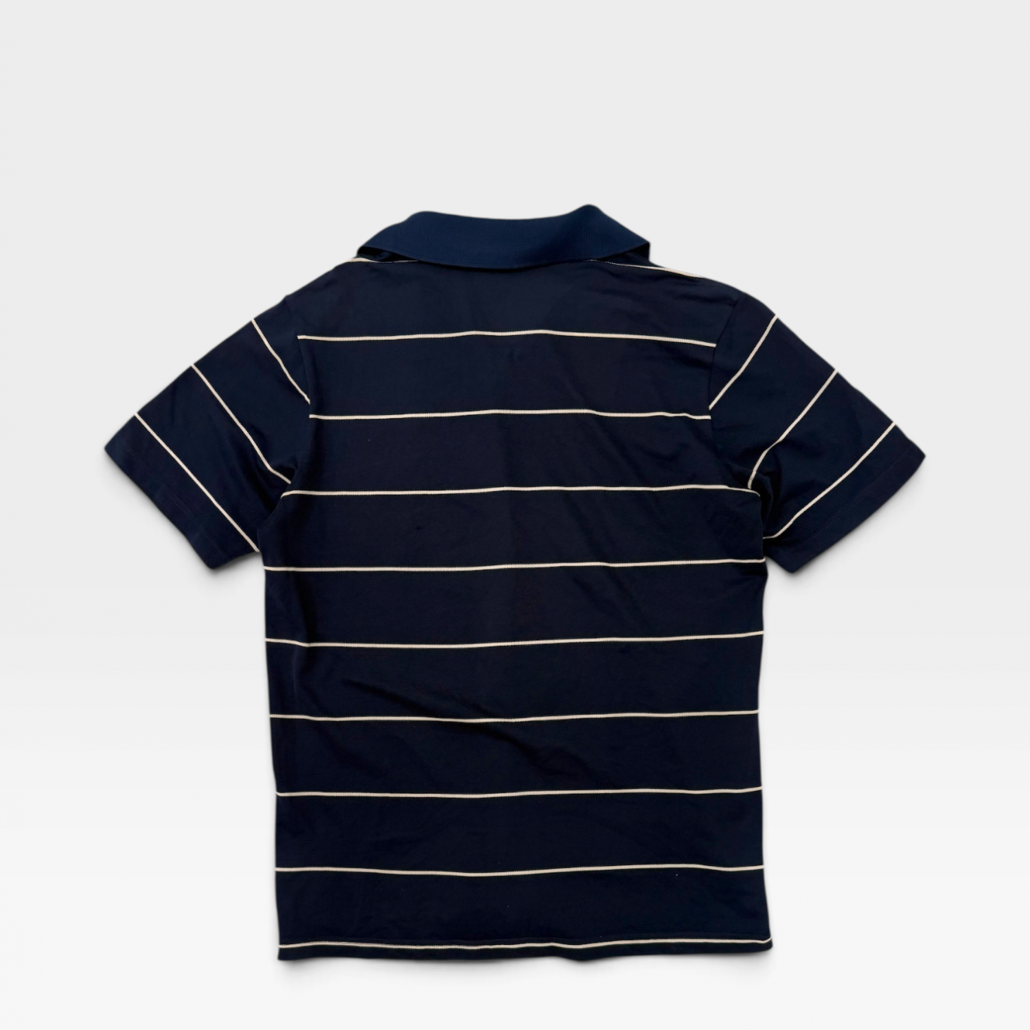 Adidas Ανδρικό Polo Μπλε Ριγέ ClimaLite