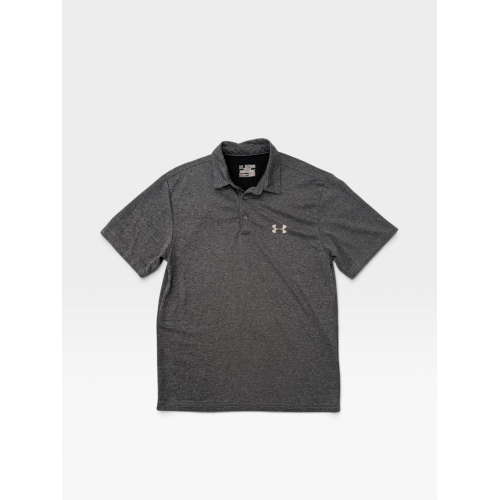 Under Armour Ανδρικό Polo Γκρι Performance