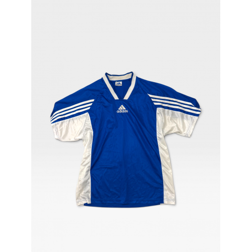 Adidas Vintage Ποδοσφαιρική Μπλούζα Μπλε/Λευκή
