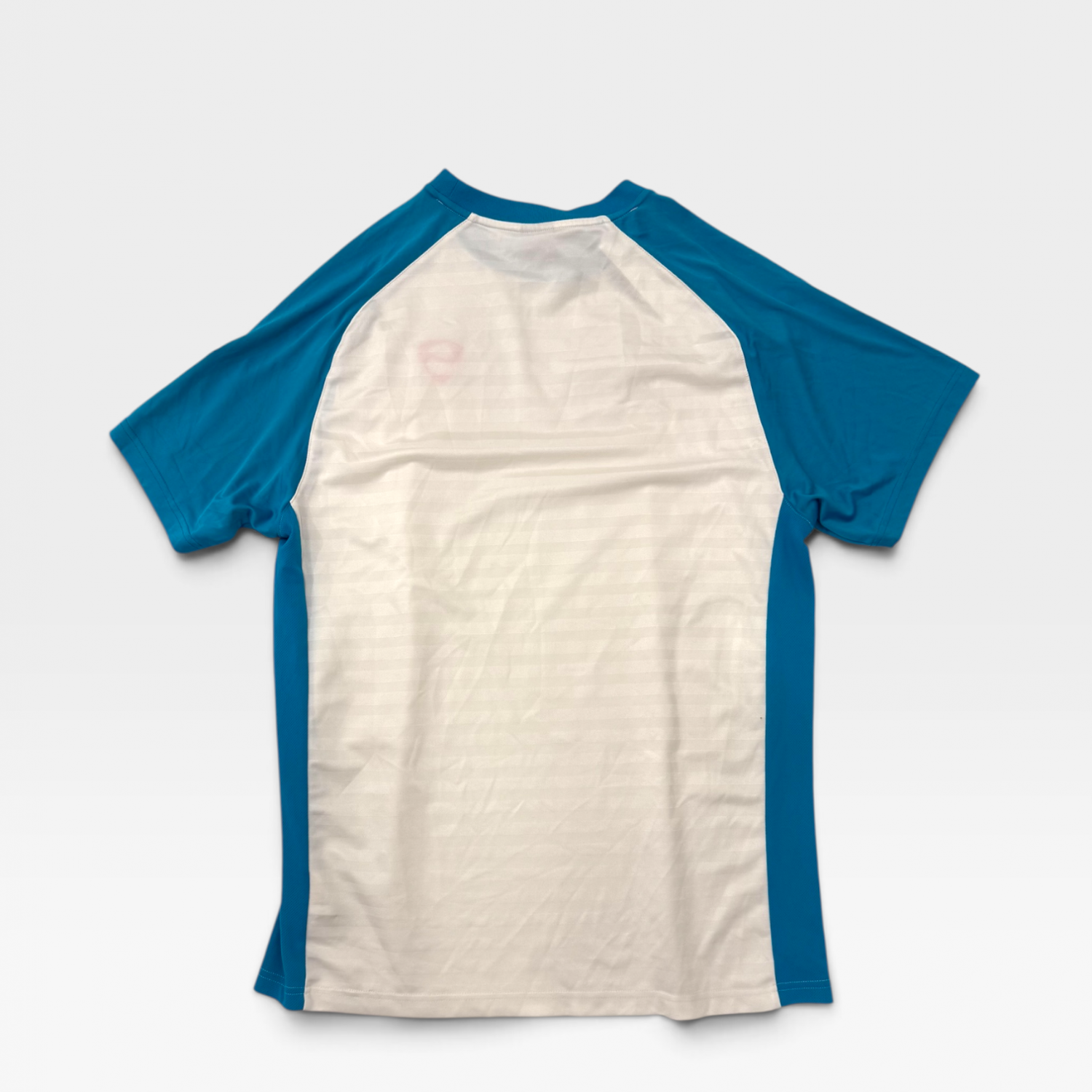 Nike Dri-FIT Athletic T-Shirt Λευκό / Μπλε