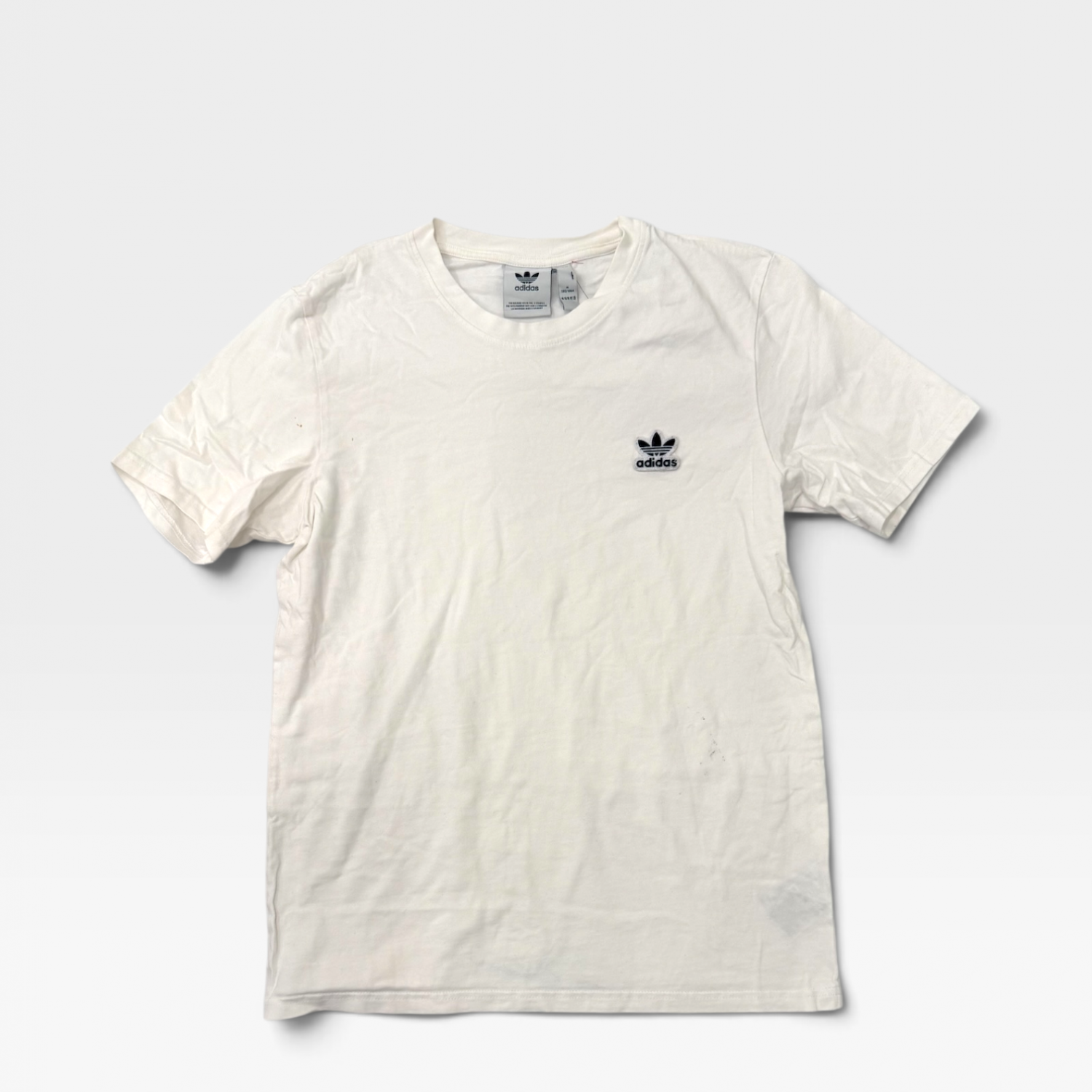 Adidas Originals Trefoil T-Shirt Λευκό