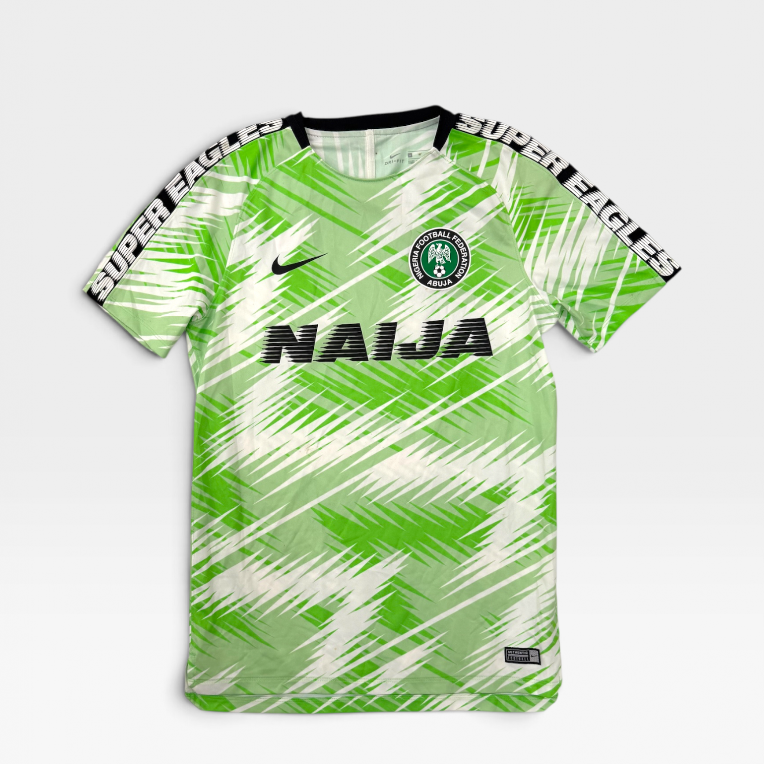 Nike Nigeria Football Federation Super Eagles Jersey Green