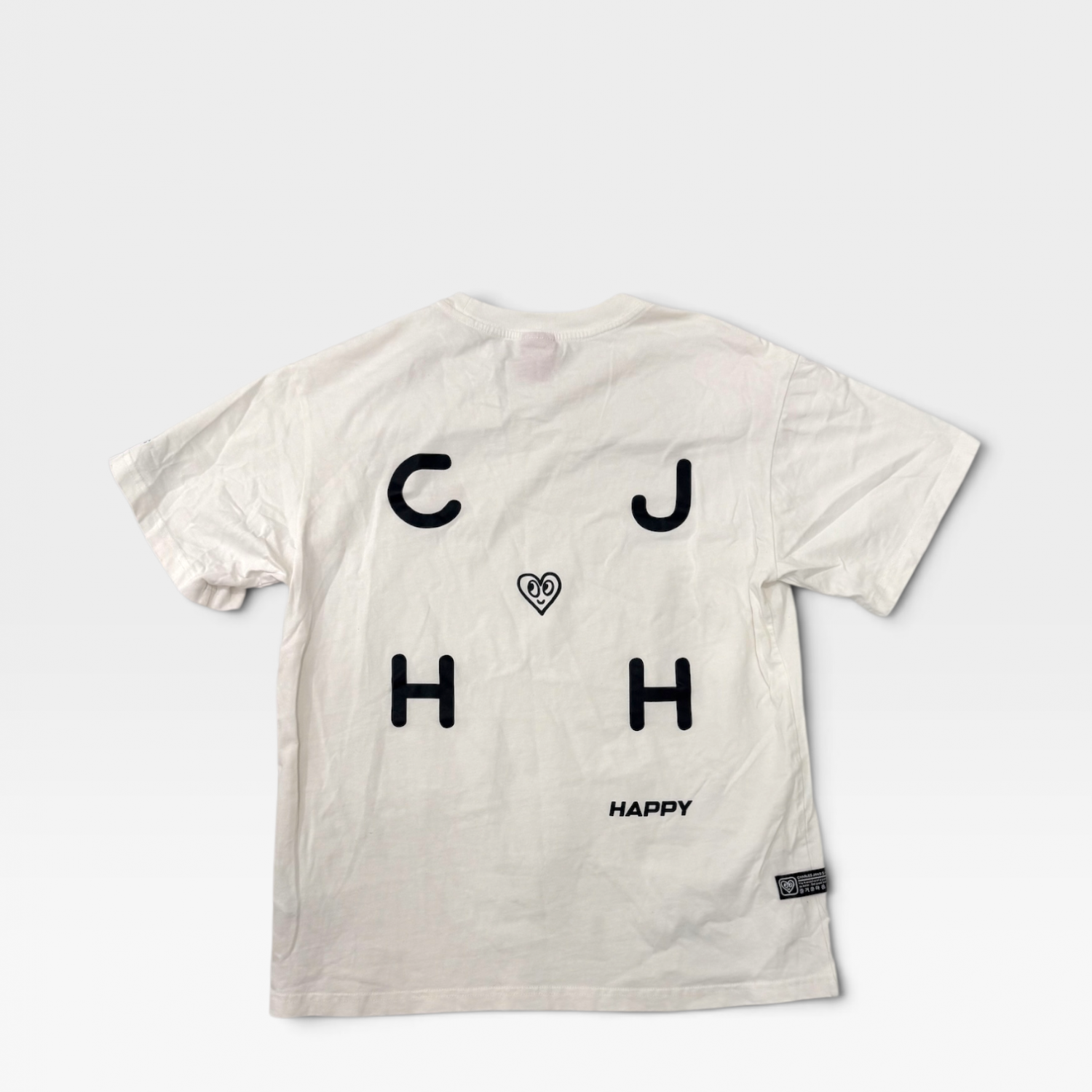 Comme des Garçons PLAY Graphic Logo T-Shirt White