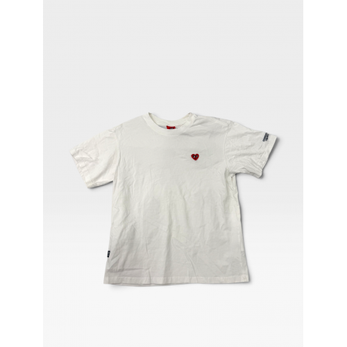 Comme des Garçons PLAY Graphic Logo T-Shirt White