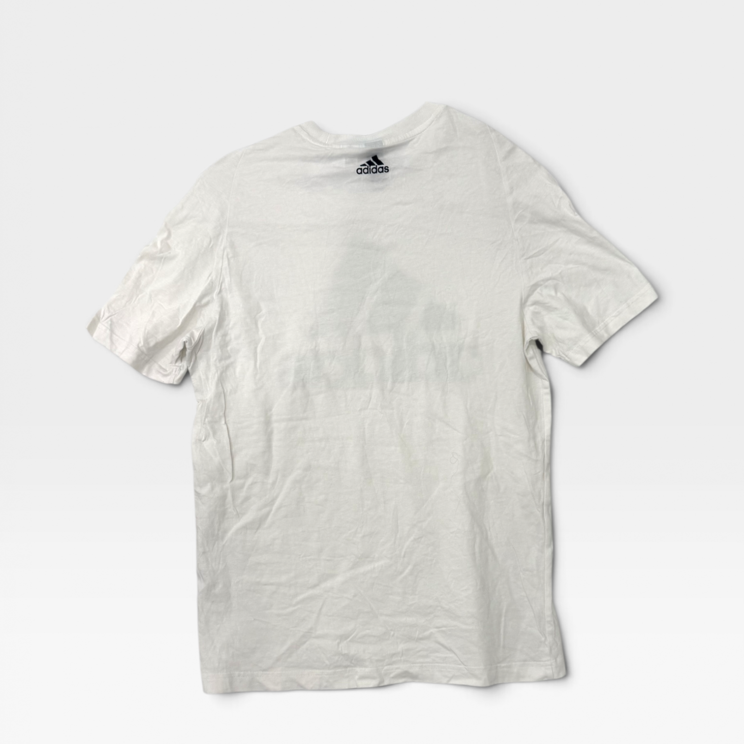 Adidas Large Logo T-Shirt White