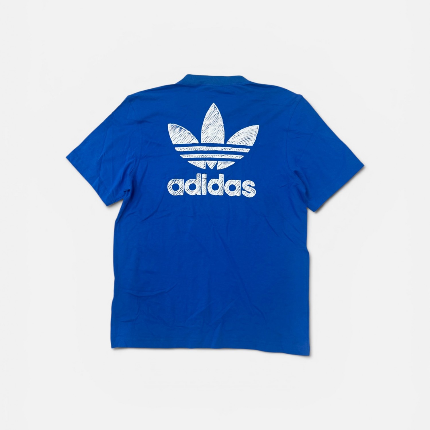 Adidas Originals Graphic Trefoil T-Shirt Μπλε