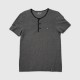 Fila Heritage Grey Henley T-Shirt / Pre-Owned