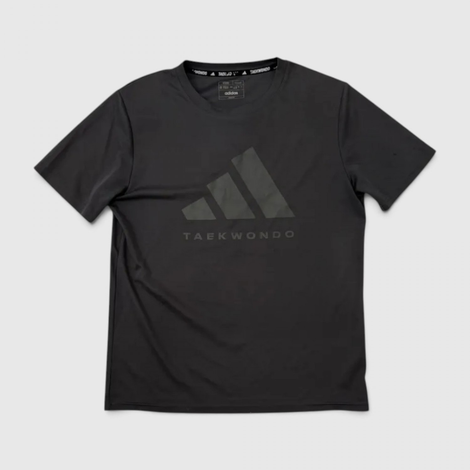 Adidas Taekwondo Black Performance T-Shirt / Pre-Owned