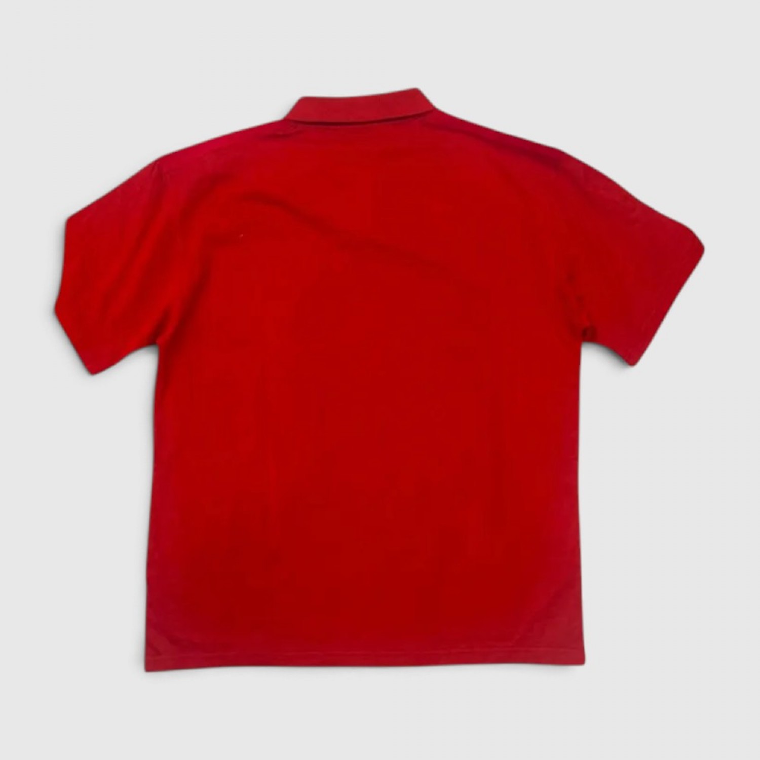 Vintage Κόκκινο Polo Μπλουζάκι με Τσέπη / Pre-Owned