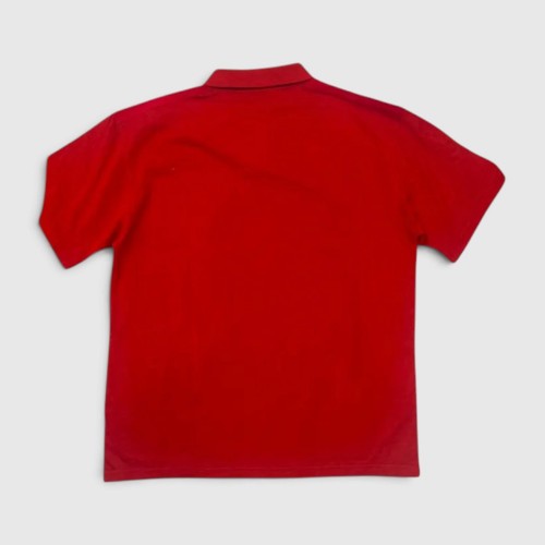 Vintage Κόκκινο Polo Μπλουζάκι με Τσέπη / Pre-Owned