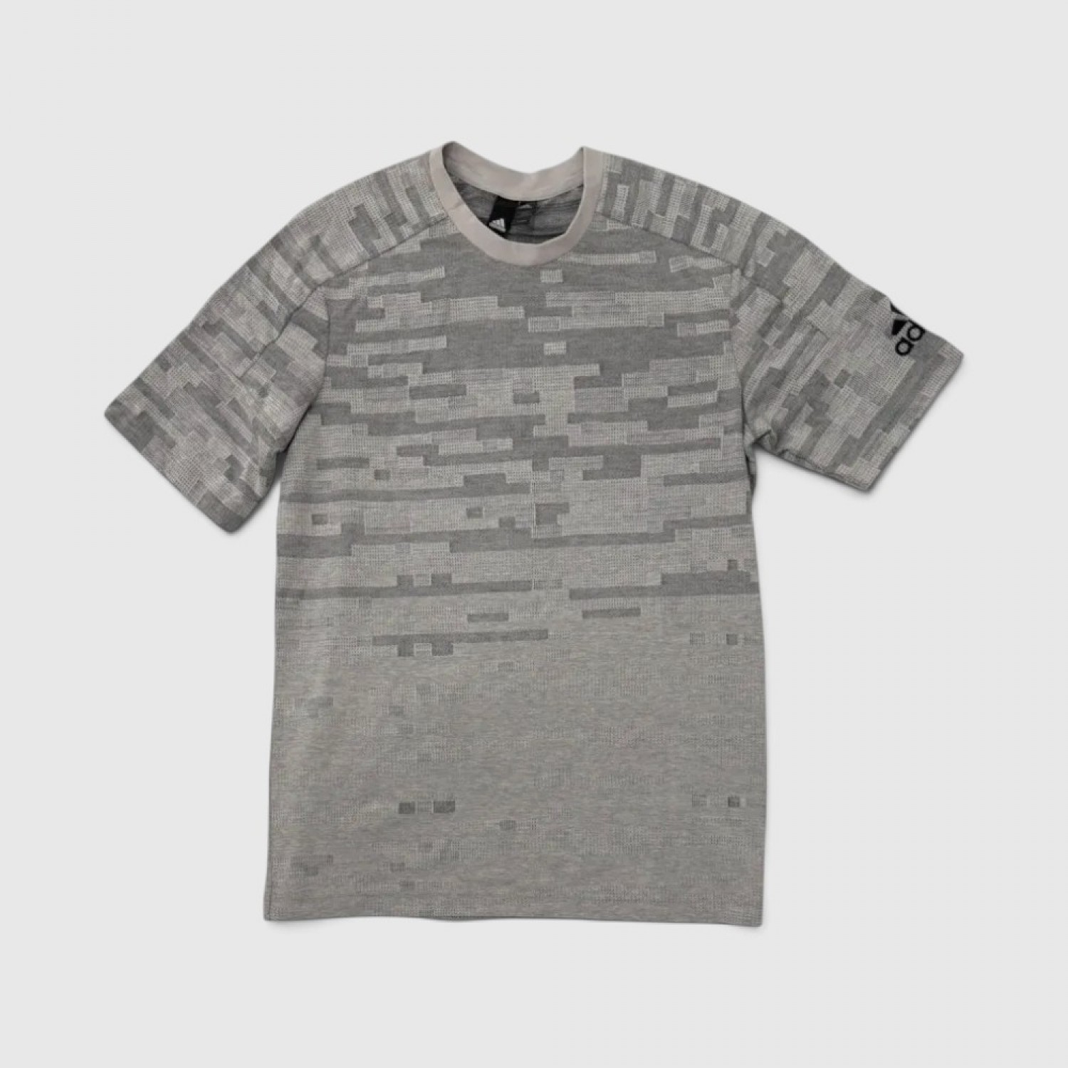 Adidas AEROREADY Camo Pattern Training T-Shirt Grey / Pre-Owned