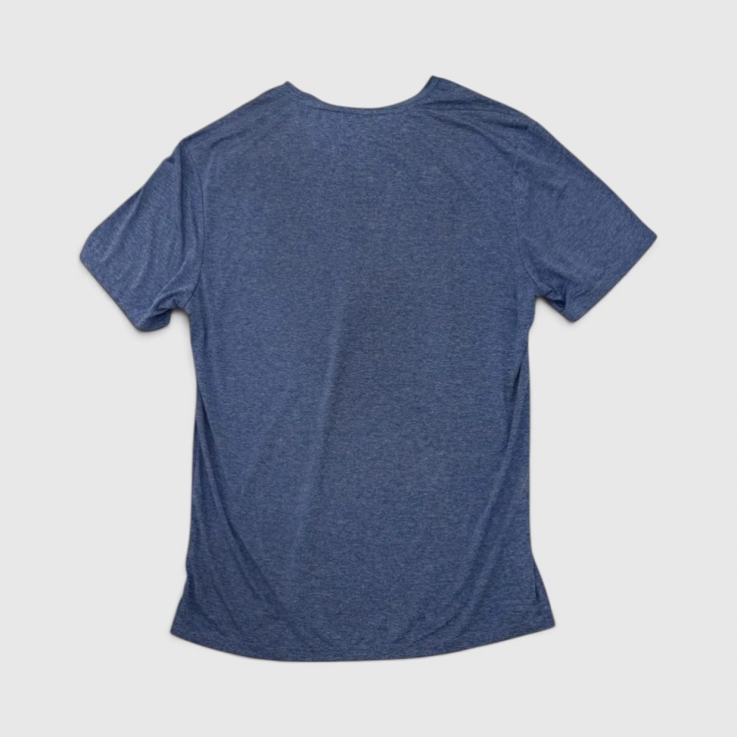 Nike Dri-FIT Running T-Shirt Blue Heather with Gold Swoosh / Pre-Owned