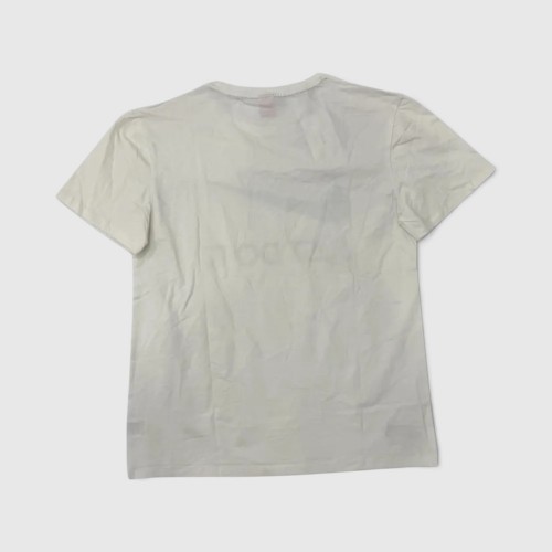 Nike Sportswear Just Do It. T-Shirt White with Black Swoosh / Pre-Owned