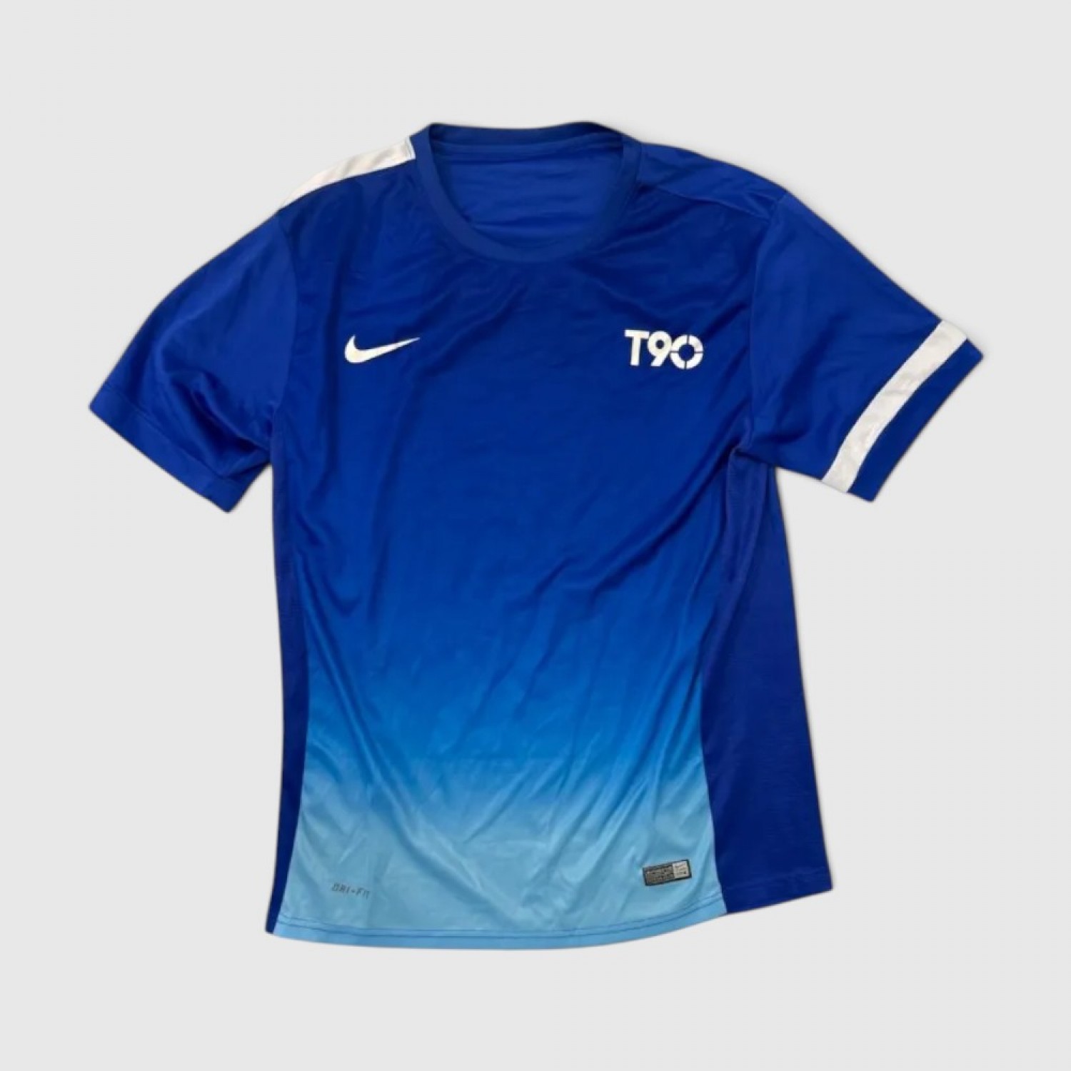 Nike Dri-FIT T90 Μπλε Αθλητικό T-Shirt – Ανδρικό M / Pre-Owned