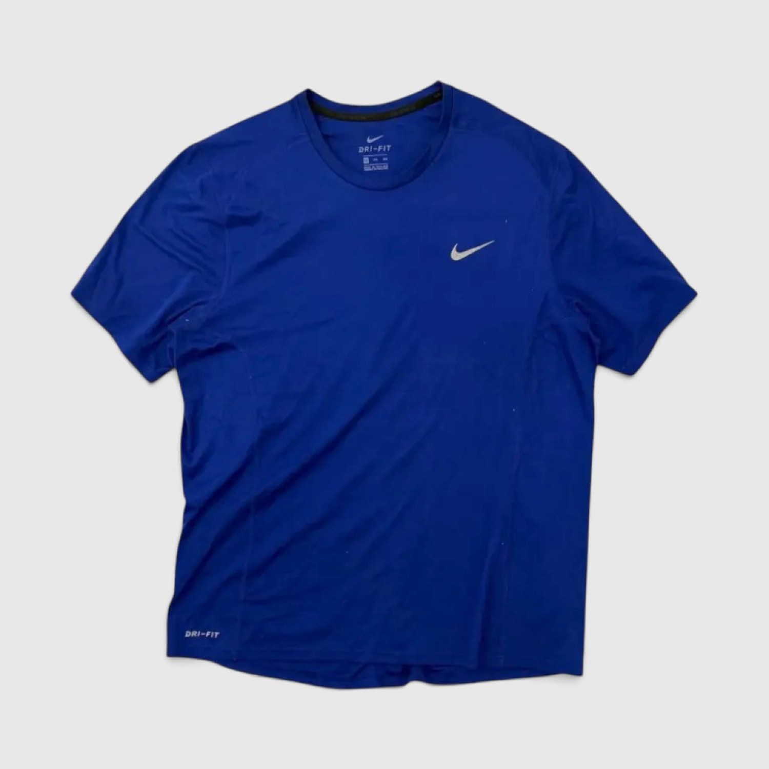 Nike Dri-FIT Running T-Shirt Royal Blue with Reflective Swoosh / Pre-Owned