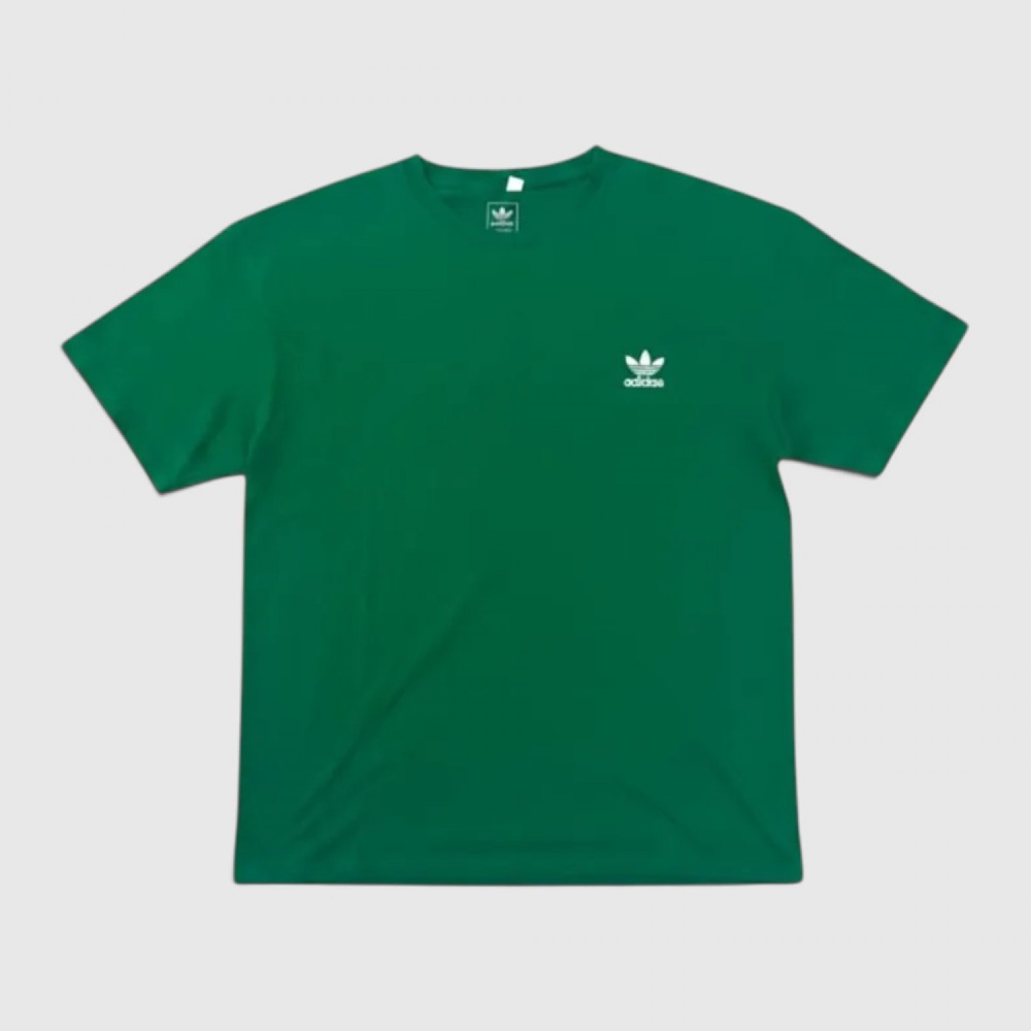 Adidas Originals Trefoil Green T-Shirt  / Pre-Owned
