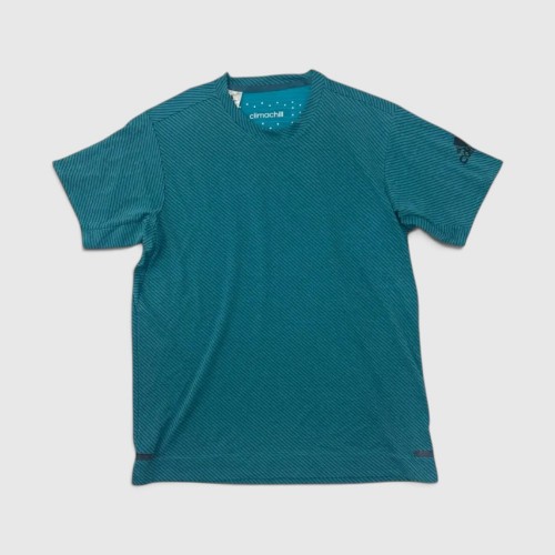 Adidas Climachill Performance T-Shirt Πετρόλ / Pre-Owned