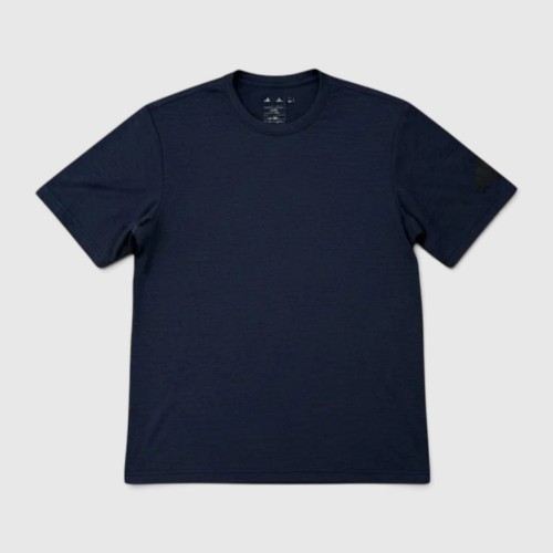 Adidas Navy Performance Training T-Shirt Sportswear / Pre-Owned