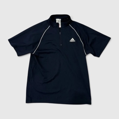 Adidas Navy 1/4 Zip Performance Running Shirt / Pre-Owned