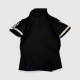 Adidas Black 3-Stripes Performance Polo Shirt / Pre-Owned