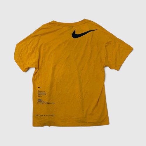 Nike x MMW Graphic T-Shirt Mustard Yellow / Pre-Owned