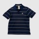 Adidas Ανδρικό Polo Μπλε Ριγέ ClimaLite / Pre-Owned
