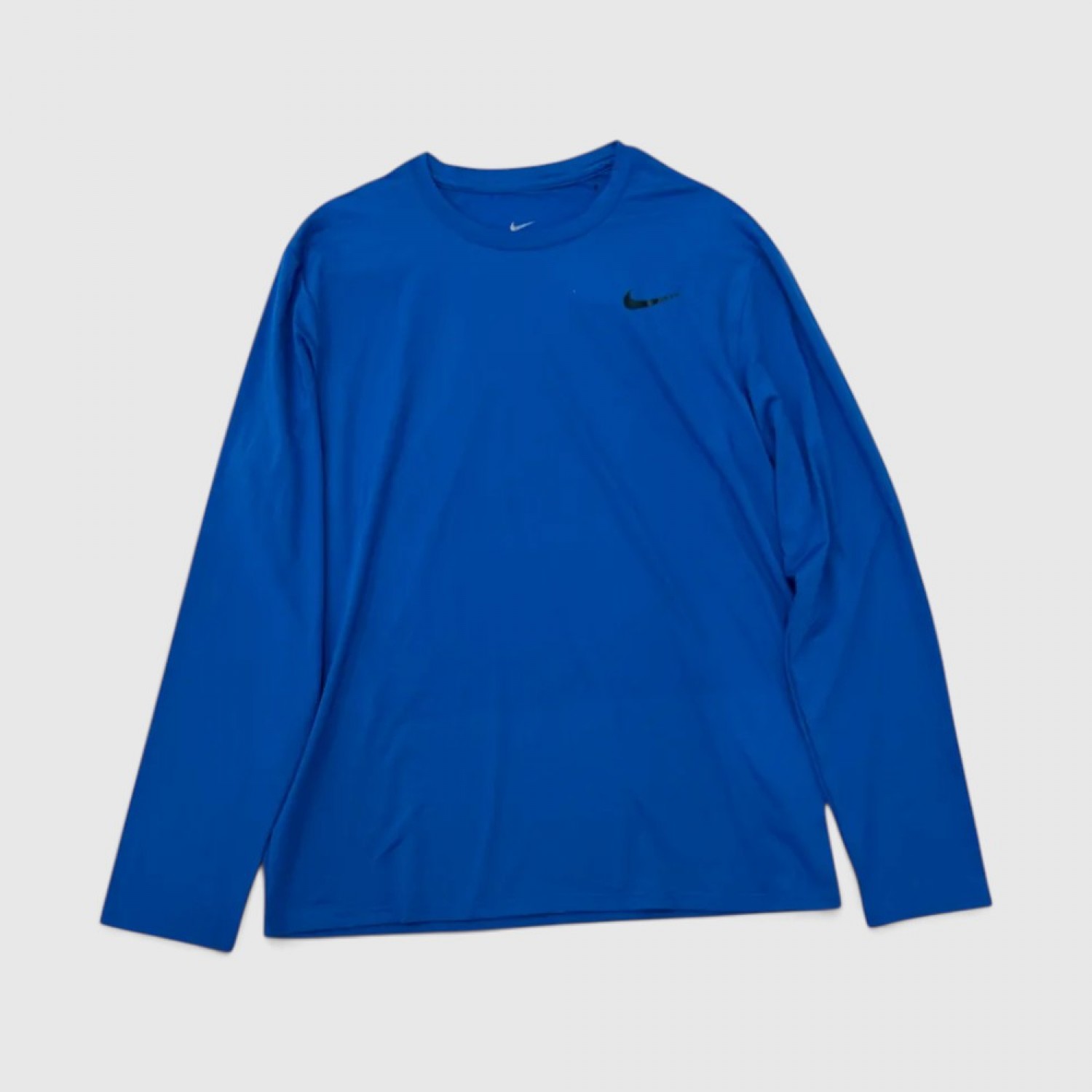 Nike Dri-FIT Long Sleeve Training T-Shirt Blue / Pre-Owned