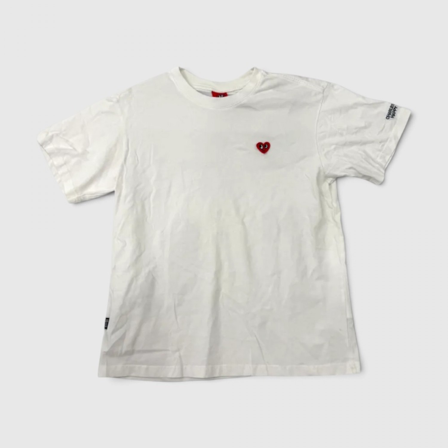 Comme des Garçons PLAY Graphic Logo T-Shirt White / Pre-Owned