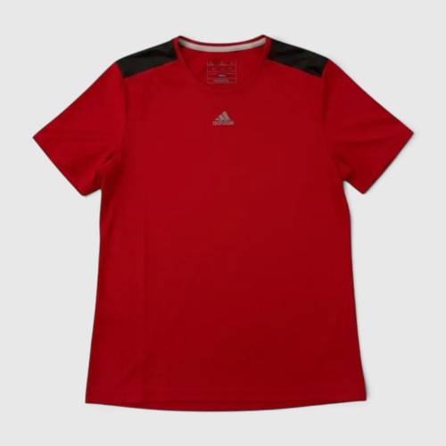 Adidas Red Performance Training T-Shirt Sportswear / Pre-Owned