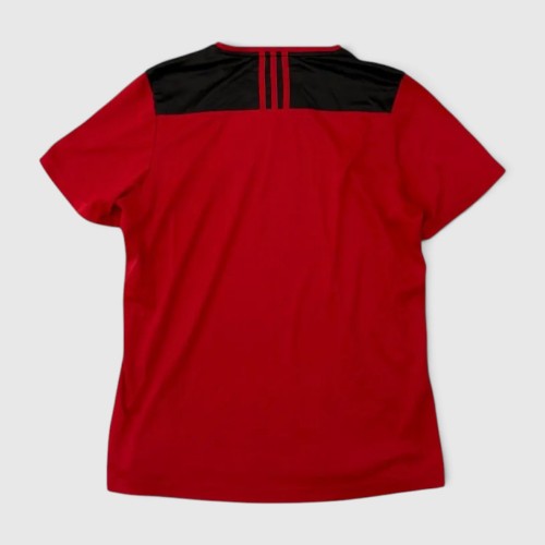 Adidas Red Performance Training T-Shirt Sportswear / Pre-Owned