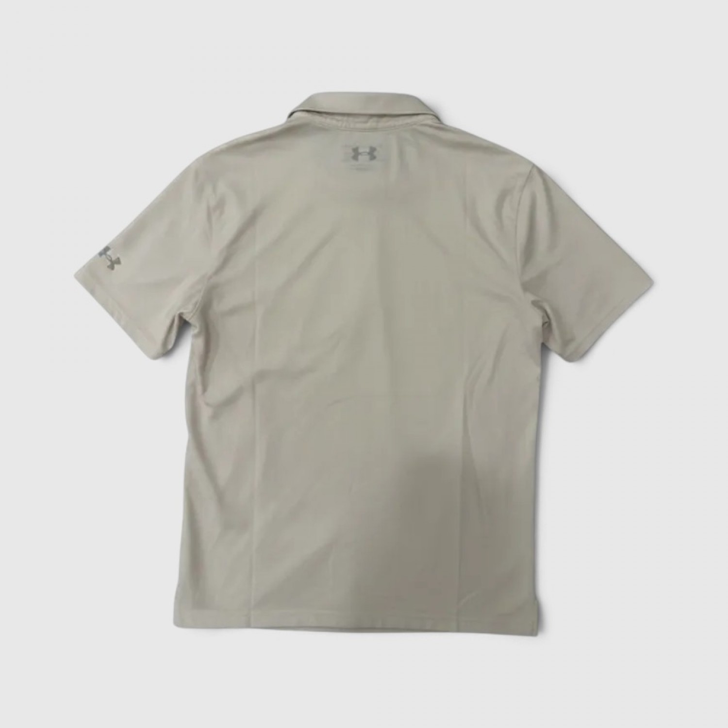 Under Armour Performance Polo Shirt Off White / Pre-Owned