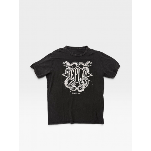 Replay Graphic Logo T-Shirt