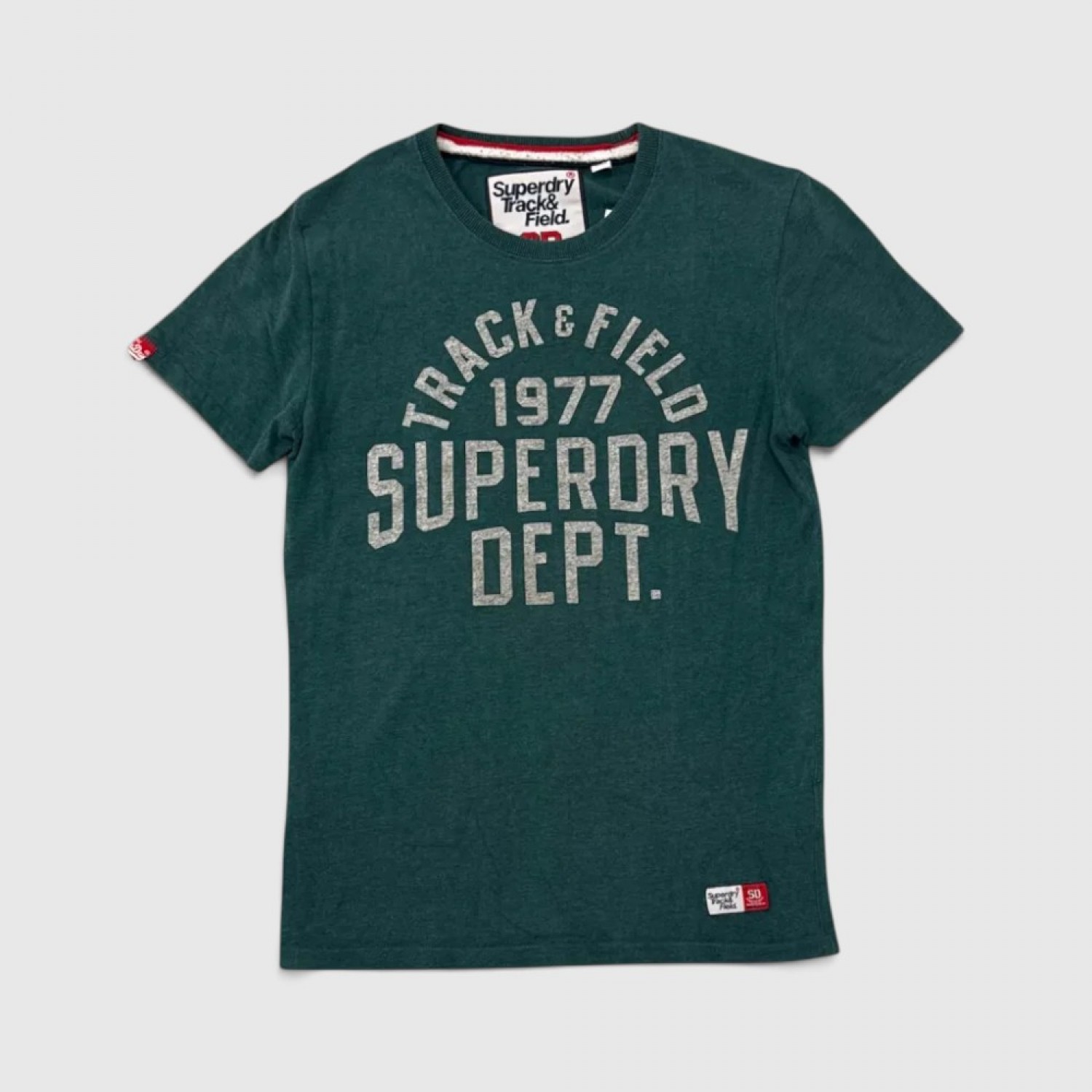 Superdry Track & Field Graphic T-Shirt / Pre-Owned