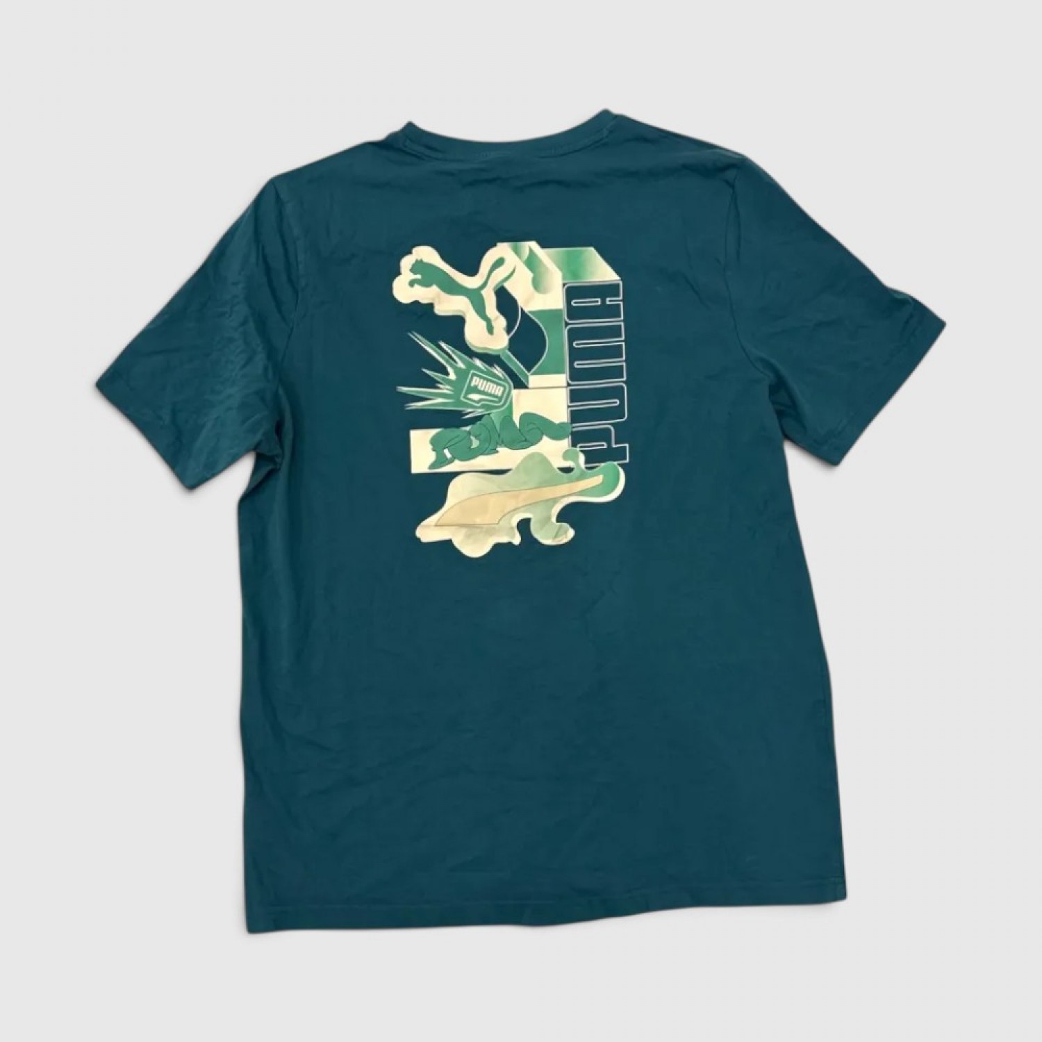 Puma Graphic Logo T-Shirt / Pre-Owned