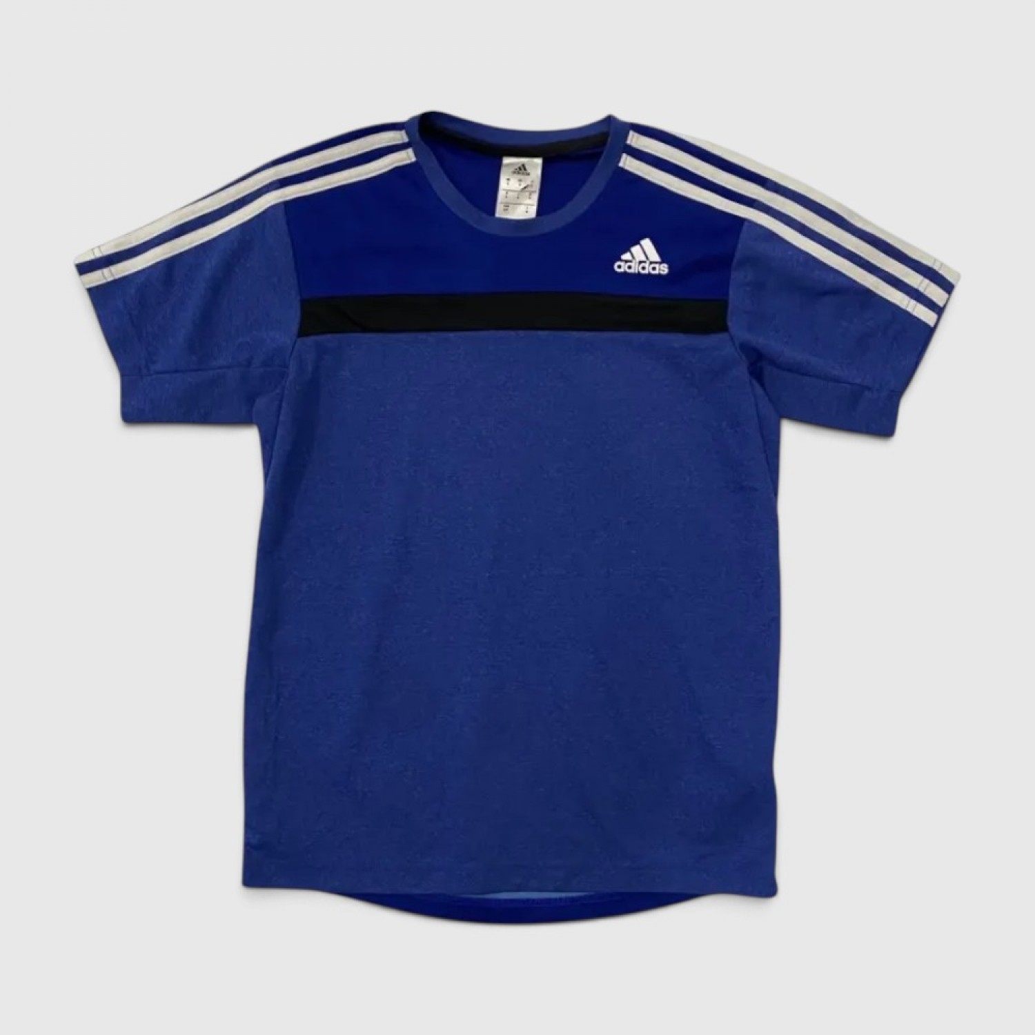 Adidas Ανδρικό ClimaLite 3-Stripes T-Shirt Μπλε / Pre-Owned
