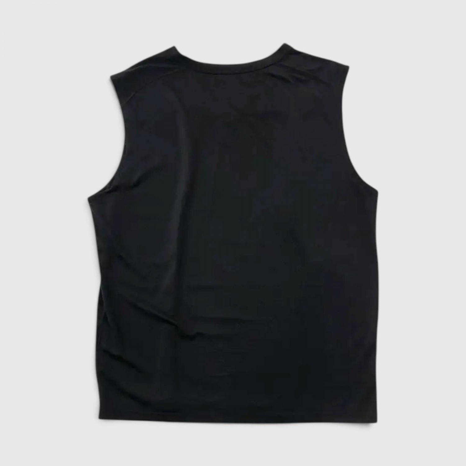 Champion Ανδρική Αμάνικη Μπλούζα Logo Μαύρη / Pre-Owned
