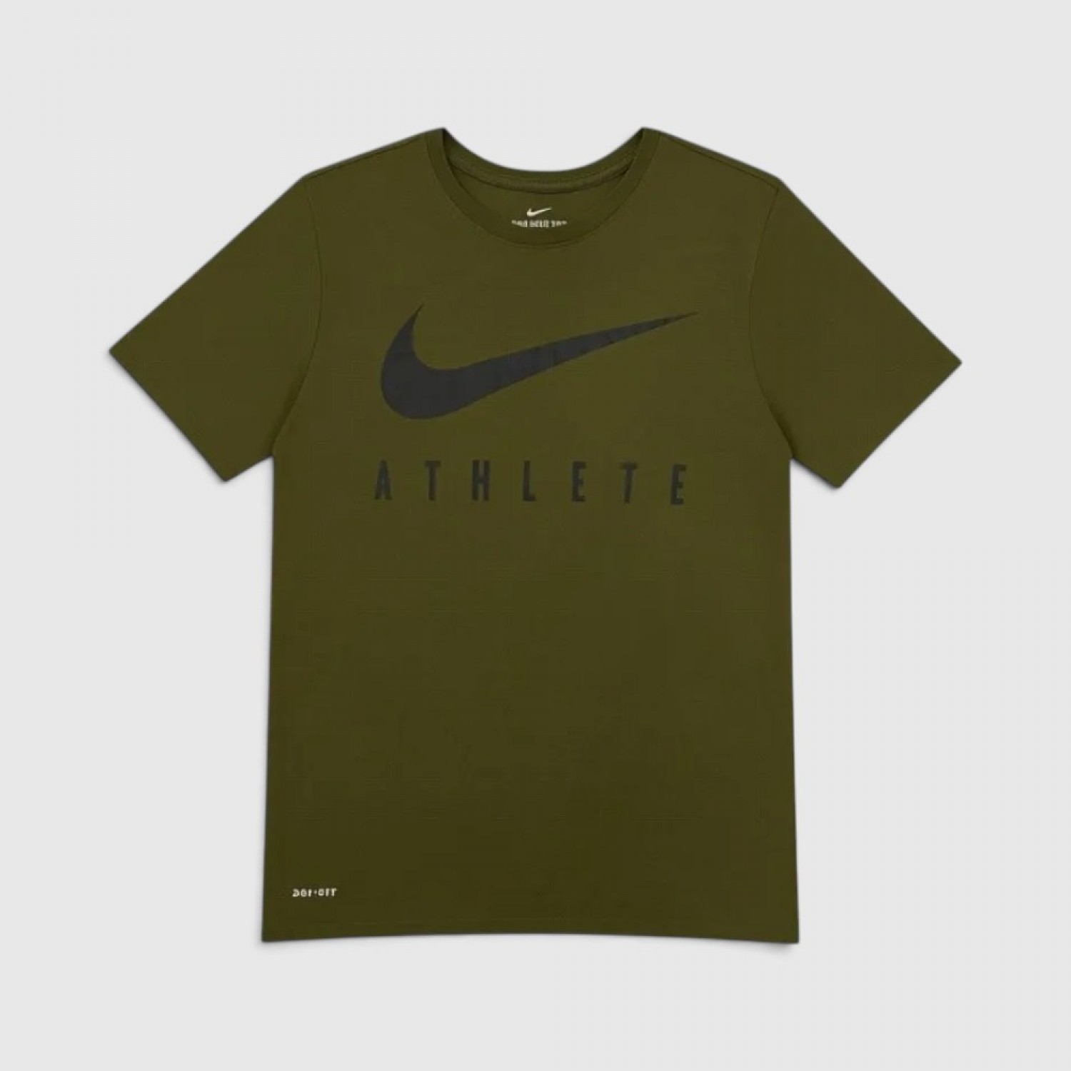 Nike Ανδρικό Athlete Swoosh T-Shirt Χακί / Pre-Owned